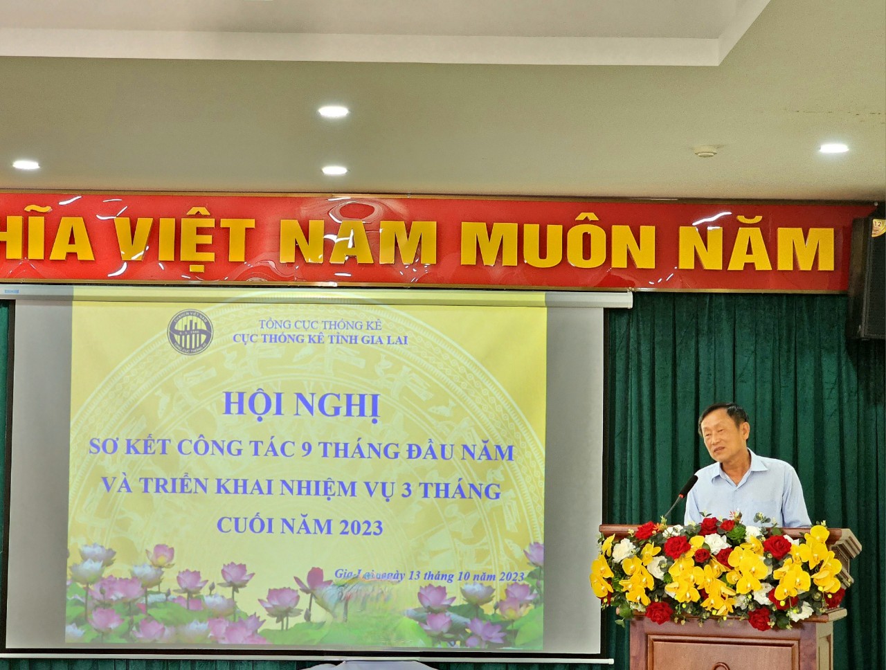 Ông Trần Quang Minh Cục Trưởng phát biểu chỉ đạo hội nghị